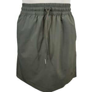 THE NORTH FACE Green Drawstring Waist Active Skirt size S